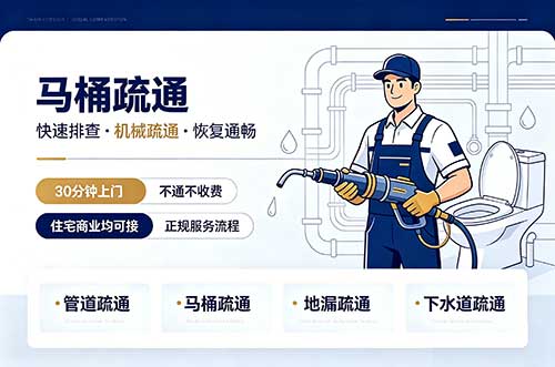东台马桶疏通