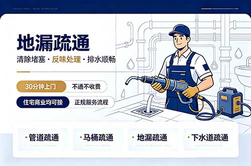 东台地漏疏通