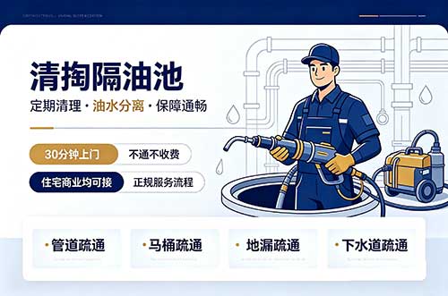 东台清掏隔油池